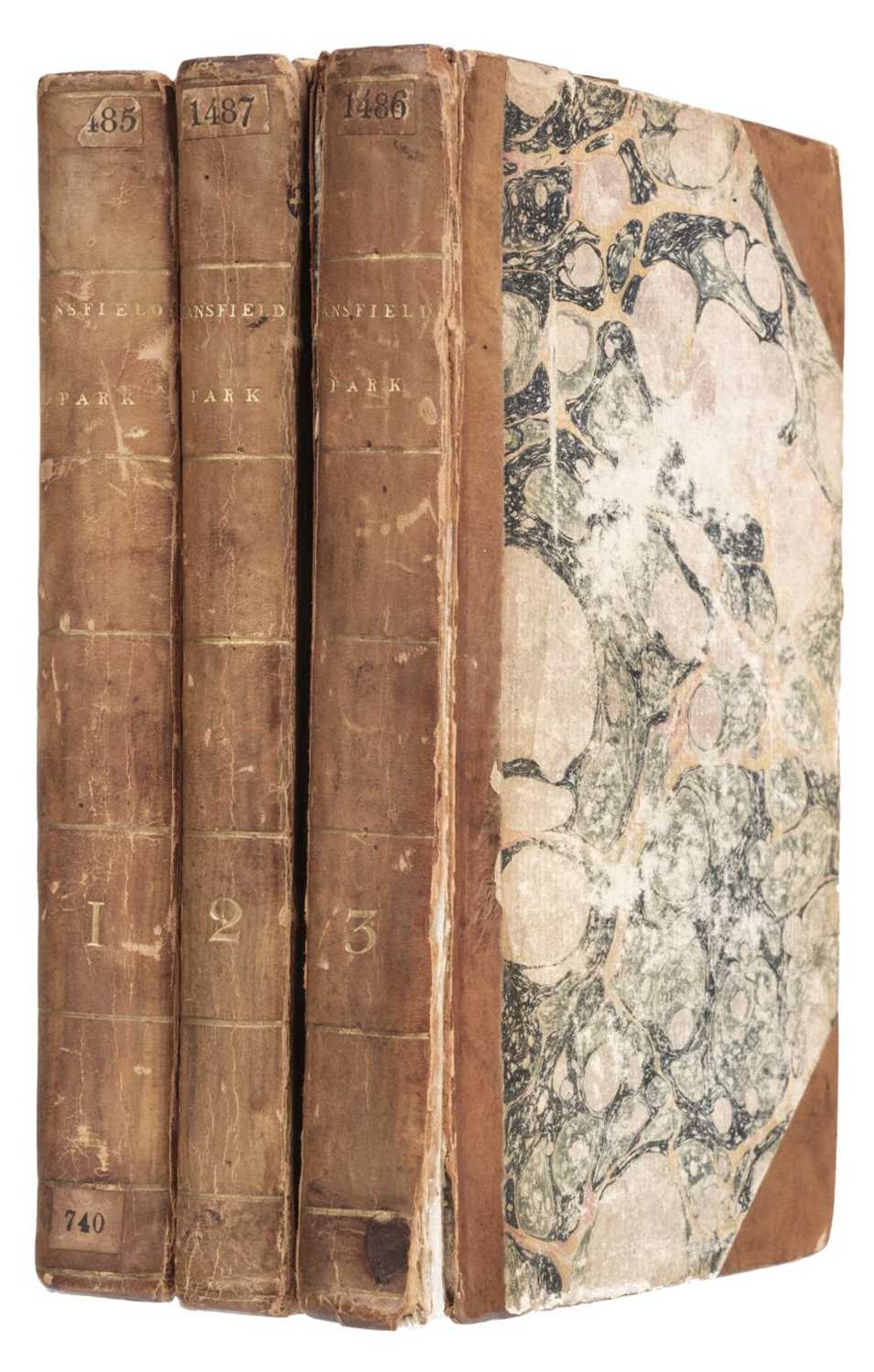 Lot 582 - Austen, Jane. Mansfield Park: A Novel... 3 volumes, 1st edition,  1814