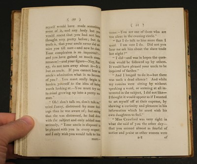 Lot 582 - Austen, Jane. Mansfield Park: A Novel... 3 volumes, 1st edition,  1814