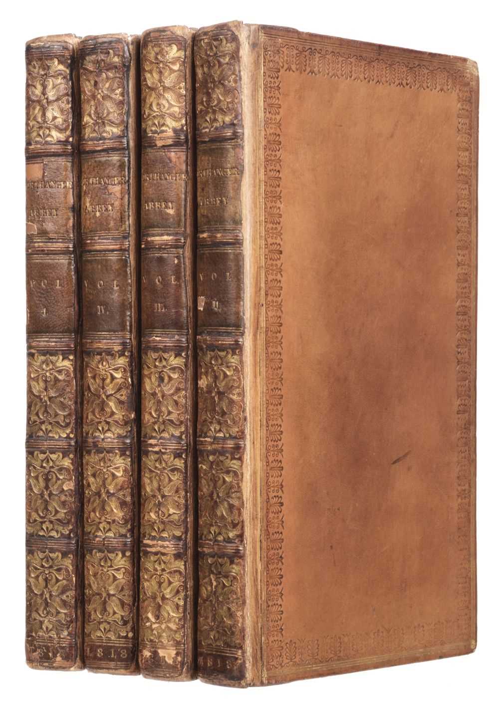 Lot 584 - Austen, Jane. Northanger Abbey: and Persuasion. 4 volumes, 1st edition, John Murray, 1818