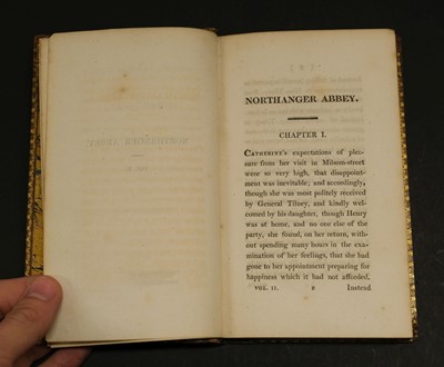 Lot 584 - Austen, Jane. Northanger Abbey: and Persuasion. 4 volumes, 1st edition, John Murray, 1818
