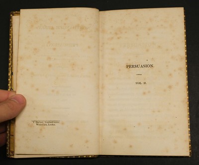 Lot 584 - Austen, Jane. Northanger Abbey: and Persuasion. 4 volumes, 1st edition, John Murray, 1818