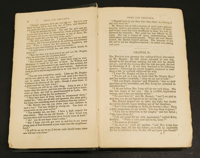 Lot 595 - Austen (Jane). Pride and Prejudice: and Sense and Sensibility, complete in one volume, 1851