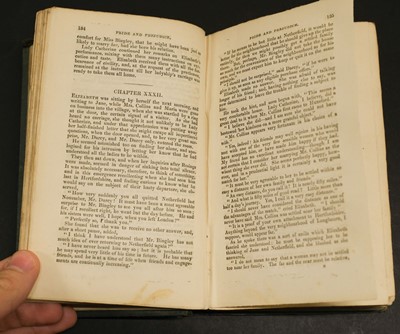 Lot 595 - Austen (Jane). Pride and Prejudice: and Sense and Sensibility, complete in one volume, 1851