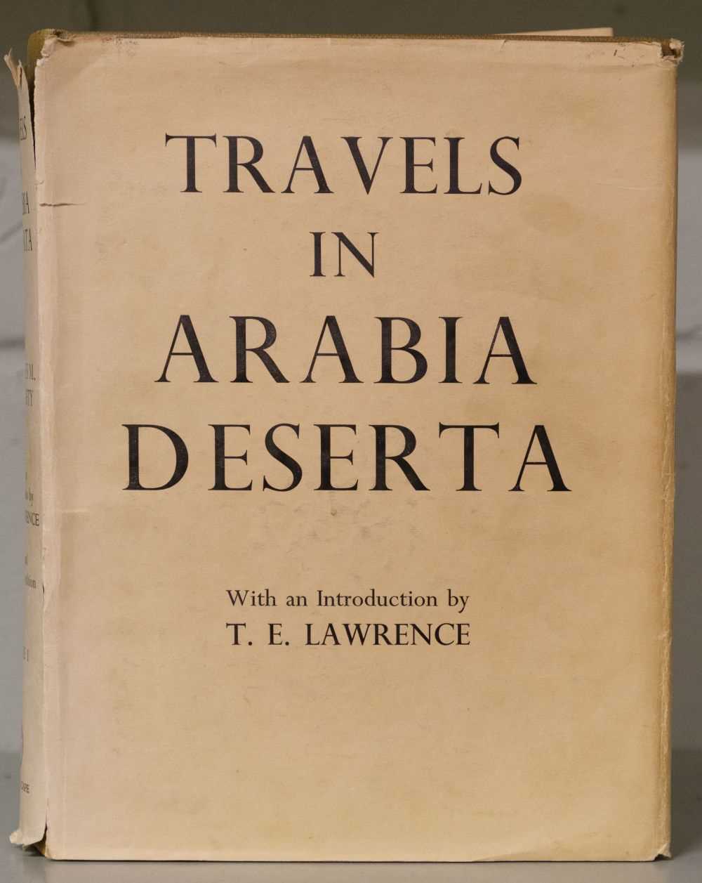 Lot 19 - Doughty (Charles M.). Travels in Arabia Deserta