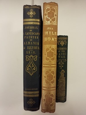 Lot 9 - Lear (Edward). Journals of a Landscape Painter in Albania, &c., 1st edition, 1851