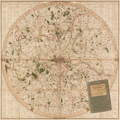 Lot 119 - London. Paterson (Daniel), Paterson's Twenty Four Miles round London..., 1804