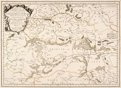 Lot 112 - Lithuania. Sanson (Nicholas), Partie du Lithuanie..., Paris, 1665