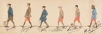 Lot 207 - Moulignon (Jean). Escadrille Des Cigognes circa 1914, colour lithograph