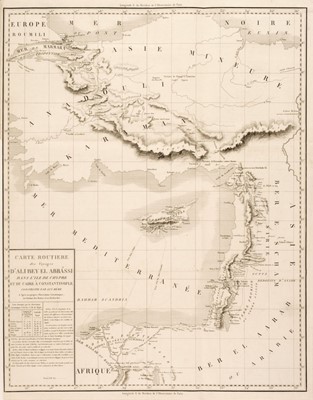 Lot 2 - Bey (Ali). Explication des planches composant L'Atlas, atlas volume only, 1814