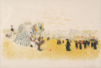 Lot 380 - Vuillard (Edouard, 1868-1940). Jeux d'Enfants, 1897, lithograph in colour on chine