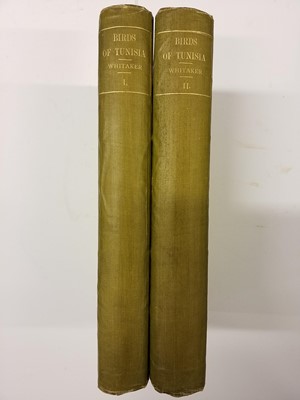 Lot 75 - Whitaker (J.L.S.) The Birds of Tunisia, 2 volumes, 1905
