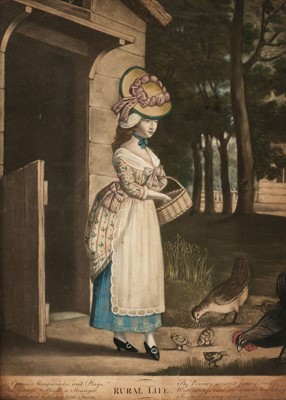 Lot 210 - Mezzotint Drolls. Sayer (R. & Bennett J. publisher), Rural Life, 1783