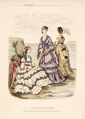 Lot 199 - Fashion & Costume. A collection of approximately 180 prints & engravings, 19th century