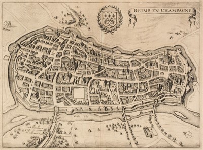 Lot 153 - Champagne. Jansson (Jan), Reims en Champagne, circa 1655