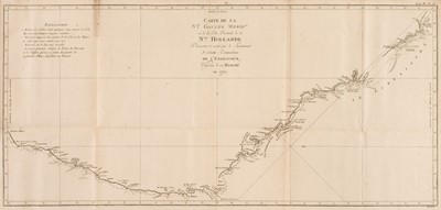 Lot 12 - Hawkesworth (John). Cartes et Figures des Voyages, atlas volume, 1774
