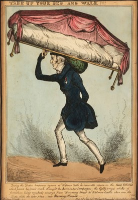 Lot 208 - Heath (William). Ten caricatures of the Duke of Wellington, circa 1830