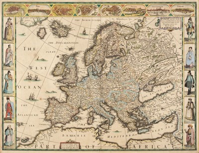Lot 159 - Europe. Speed (John), Europ and the cheife Cities contayned therein described..., [1627]