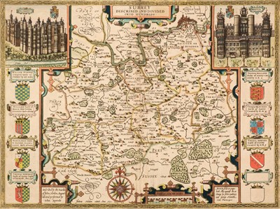 Lot 179 - Surrey. Speed (John), Surrey Described and Divided into Hundreds, 1611
