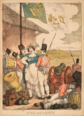 Lot 218 - Rowlandson (Thomas). Peace and Plenty, Thomas Tegg, 1814