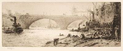 Lot 336 - Wyllie (William Lionel, 1851-1931). London Bridge