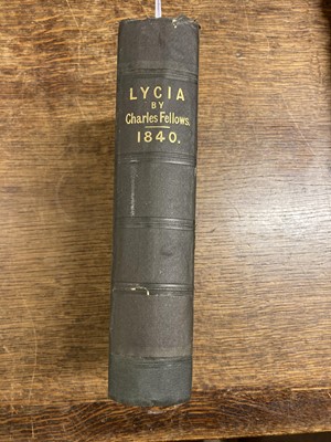 Lot 8 - Fellows (Charles). An Account of Discoveries in Lycia, 1841