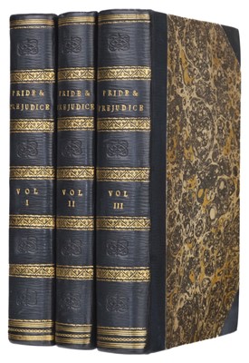 Lot 780 - 1813 Austen (Jane). Pride and Prejudice: a novel, 3 volumes, 2nd edition, London: T. Egerton, 1813