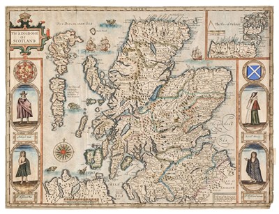 Lot 176 - Scotland. Speed (John), The Kingdome of Scotland, Thomas Bassett & Richard Chiswell [1676]