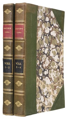 Lot 3 - Breton, M. (Jean Baptiste Joseph). China: Its Costume, Arts, Manufacturers, &c., 4 vols. in 2, 1812