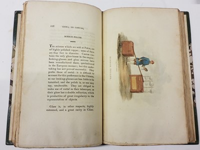 Lot 3 - Breton, M. (Jean Baptiste Joseph). China: Its Costume, Arts, Manufacturers, &c., 4 vols. in 2, 1812