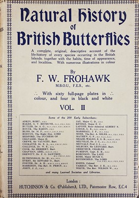 Lot 352 - Natural History. A collection of 19th & early 20th-century natural history reference