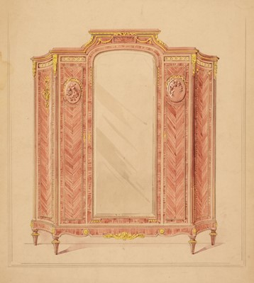 Lot 202 - Furniture. A collection of approximately 58 drawings, circa 1920
