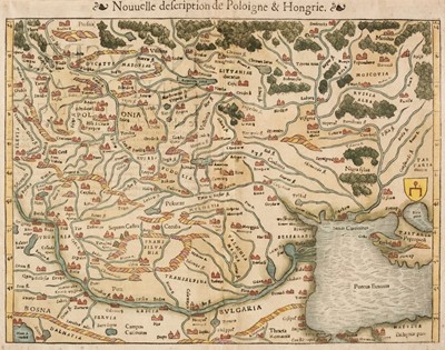 Lot 172 - Poland. Munster (Sebastian), Nouvelle description de Poloigne & Hongrie, Basel, circa 1560