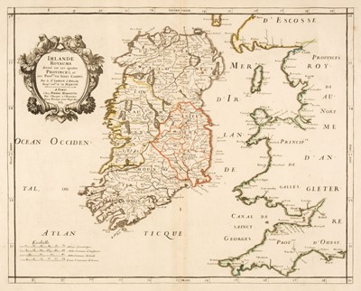 Lot 163 - Ireland. Mariette (Pierre & Sanson Nicolas), Irlande Royaume..., 1665