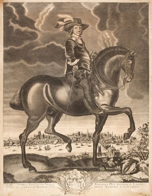 Lot 212 - Oliver Cromwell. Olivarius Cromwell Exercituum Angliae Reipublicae...,  circa 1650