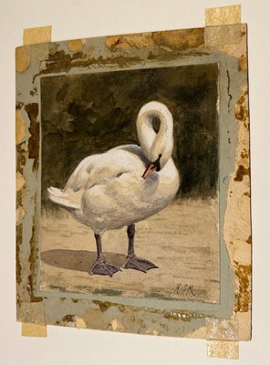 Lot 93 - Marks (Henry Stacy, 1829-1898). Mute Swan