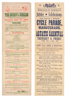 Lot 264 - 1840 Victoria. A collection of approx. 60 broadsides, posters, magazine supplements, prints, etc.