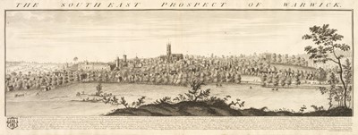 Lot 229 - Warwick. Buck (S. & N.), The South East Prospect of Warwick, 1731