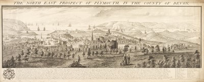Lot 213 - Plymouth. Buck (S. & N.), The North East Prospect of Plymouth in the County of Devon, 1736