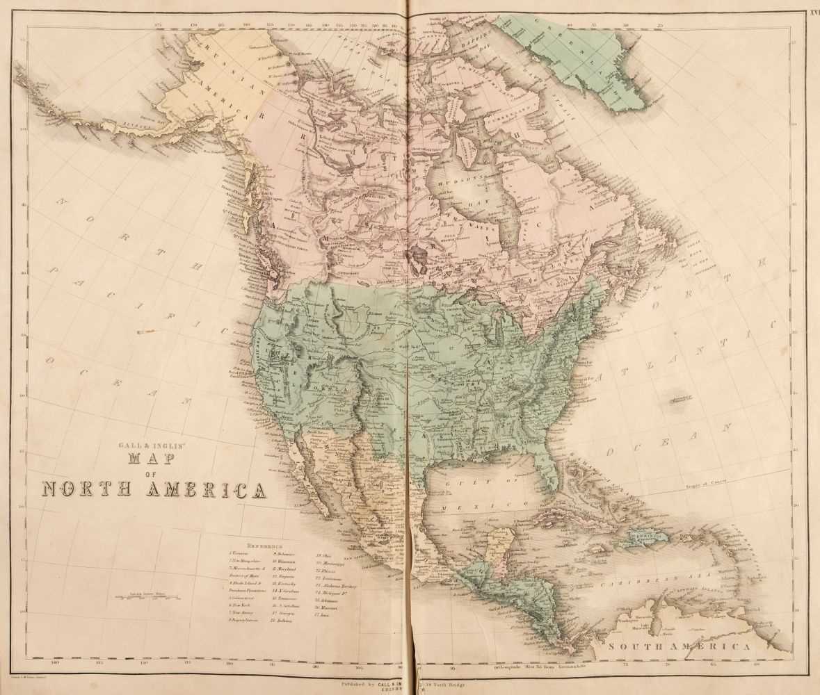 Lot 10 - Gall & Inglis (Publishers). The Edinburgh Imperial Atlas, Ancient and Modern, Edinburgh, [c.1850]