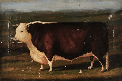 Lot 80 - Naive School. Hereford Bull