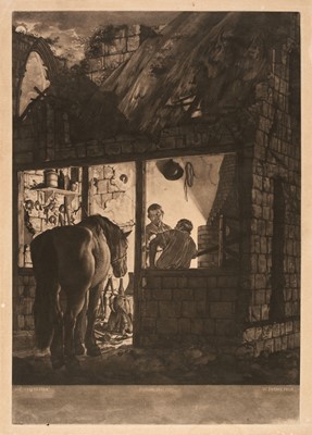 Lot 163 - Pether (William). [A Farrier's Shop] December 1st. 1771