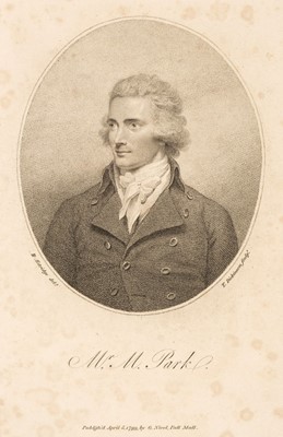Lot 19 - Park (Mungo). Travels in the Interior Districts of Africa, 3rd edition, 1799