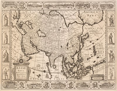 Lot 80 - Asia. Van den Keere (Pieter), Asiae Nova Descriptio Auctore..., Amsterdam, 1614