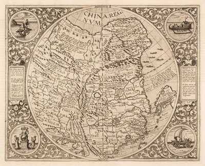 Lot 92 - China. De Jode (Cornelis), China Regnum, Antwerp [1593]