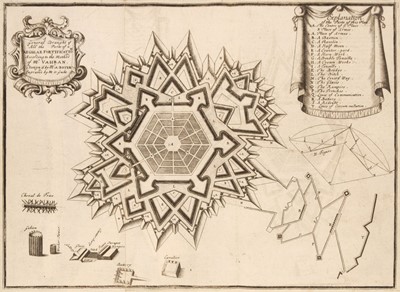 Lot 4 - Boyer (Abel). The Draughts of the most remarkable fortified towns, 1701