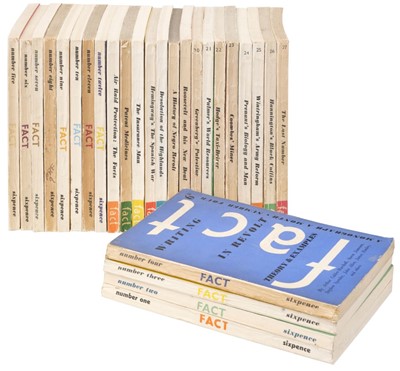 Lot 356 - Fact. A complete run of 27 volumes, 1937-39