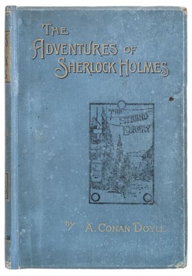 Lot 789 - 1892. Doyle (Arthur Conan). The Adventures of Sherlock Holmes, 1st edition, 1892