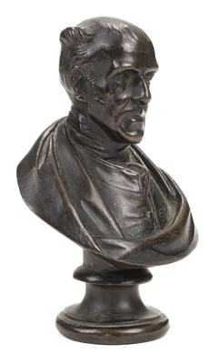 Lot 548 - Duke of Wellington. A Mid 19th Century bronze bust of the Duke of Wellington