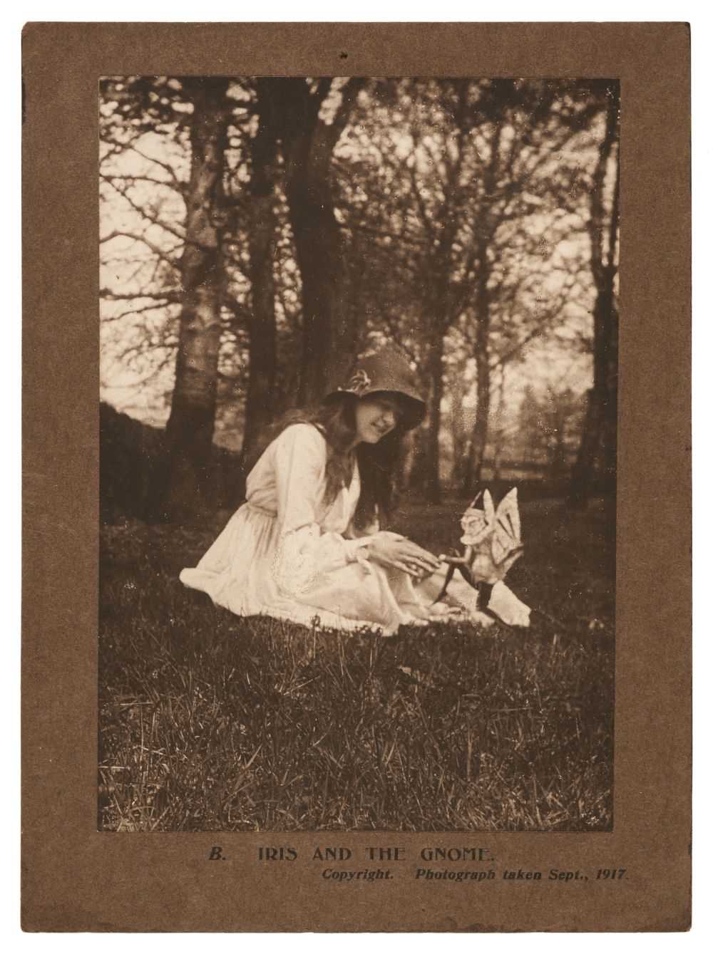 Lot 16 - The Cottingley Fairies. Alice and the Fairies, [and] Iris and the Gnome, 1917, printed c. 1920