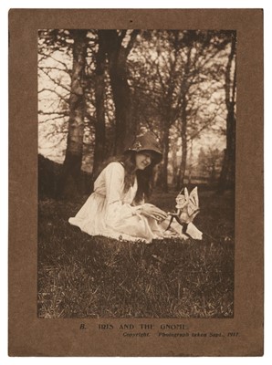 Lot 16 - The Cottingley Fairies. Alice and the Fairies, [and] Iris and the Gnome, 1917, printed c. 1920